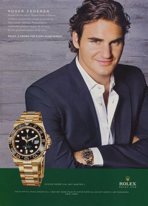 roger federer rolex advertisement|roger federer rolex collection.